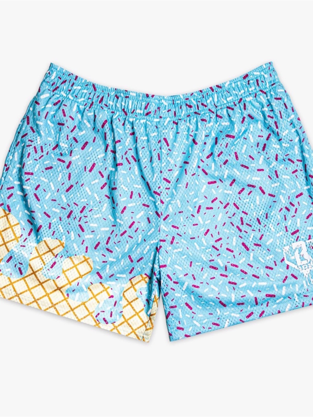 Adult Men’s Baseball 101 Ice Cream Cotton Candy Shorts Size Medium